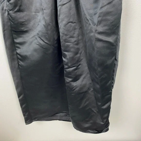 Future‎ Collective Sweetheart Bubble Satin Midi Dress Bustier Elegant Size S - Picture 10 of 12